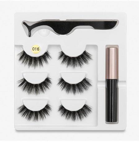 False Eyelashes With Magnet Set