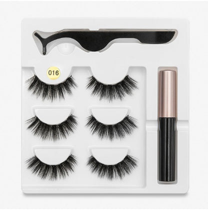 False Eyelashes With Magnet Set