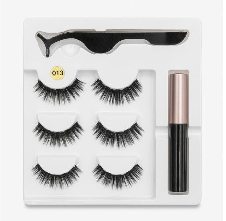 False Eyelashes With Magnet Set